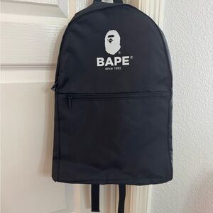 BAPE Black Backpack
